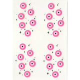 UV DTF Decal - Evil Eye Pink (4 Decals 2")