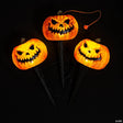 Evil Jack-O'-Lantern Pathway Markers - 3 Pc.