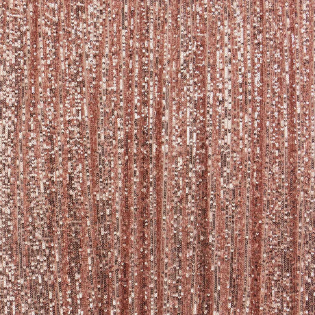 Exquisite Stretch Mesh Sequin Fabric - Embroidered Sequin, 54/55" Width (1 Yard)