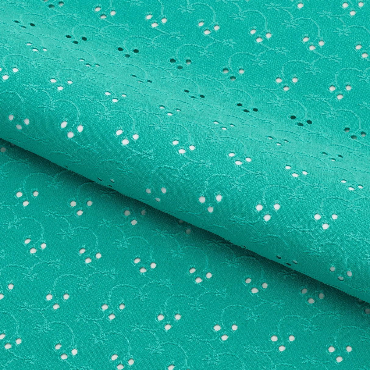 Eyelet Polyester Spandex Jacquard