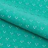 Eyelet Polyester Spandex Jacquard