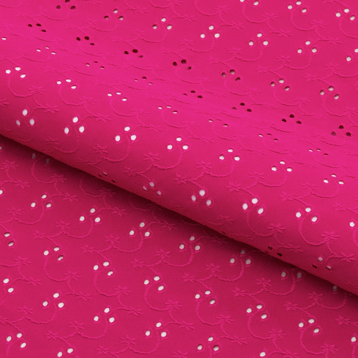 Eyelet Polyester Spandex Jacquard