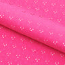 Eyelet Polyester Spandex Jacquard Fabric - Floral Pattern, 51" Width, 4-Way Stretch (1 Yard)