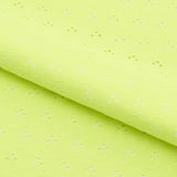 Eyelet Polyester Spandex Jacquard