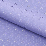 Eyelet Polyester Spandex Jacquard