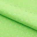 Eyelet Polyester Spandex Jacquard