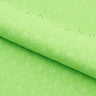 Eyelet Polyester Spandex Jacquard
