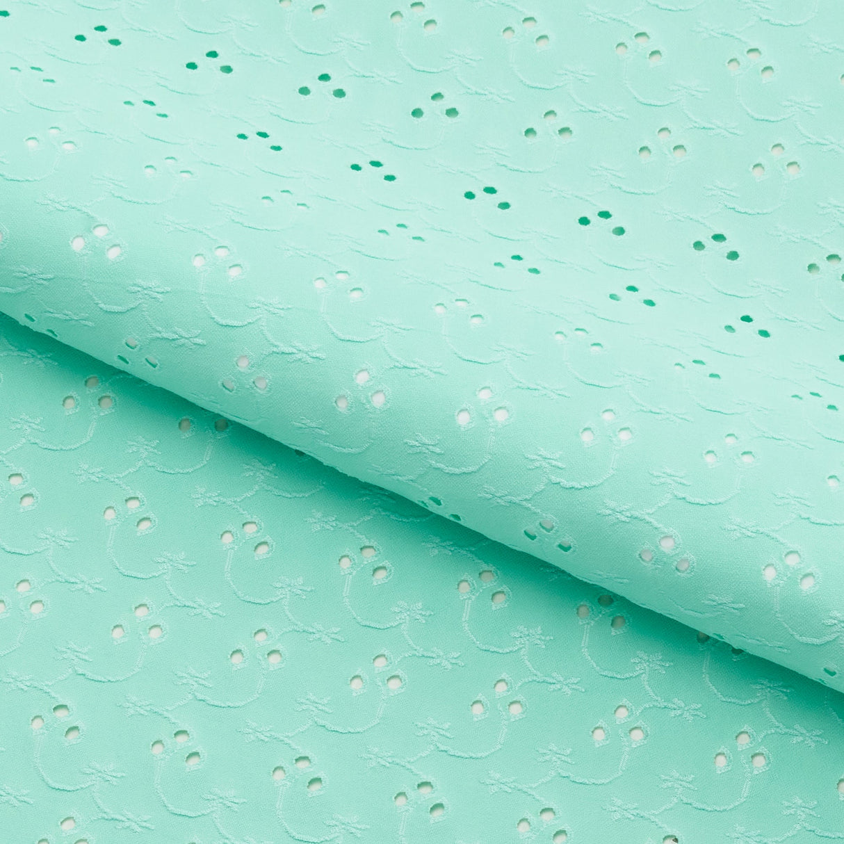 Eyelet Polyester Spandex Jacquard