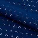 Eyelet Polyester Spandex Jacquard Fabric - Floral Pattern, 51" Width, 4-Way Stretch (1 Yard)