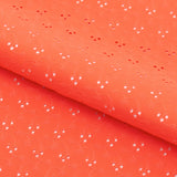 Eyelet Polyester Spandex Jacquard