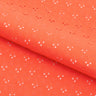 Eyelet Polyester Spandex Jacquard Fabric - Floral Pattern, 51" Width, 4-Way Stretch (1 Yard)