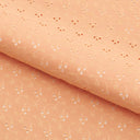 Eyelet Polyester Spandex Jacquard