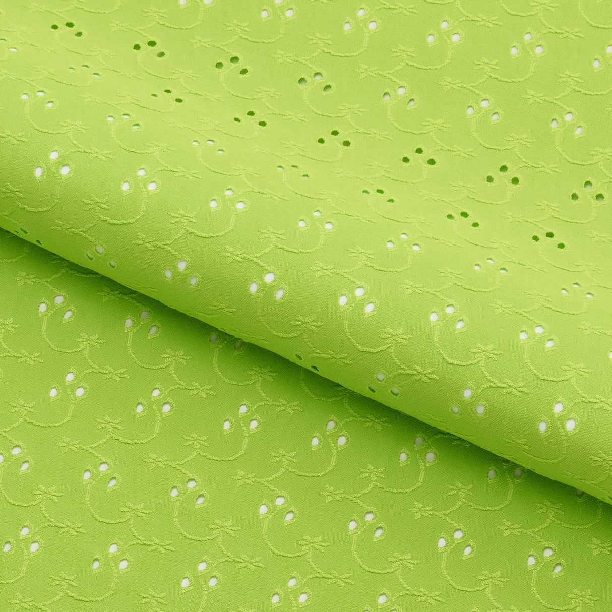 Eyelet Polyester Spandex Jacquard