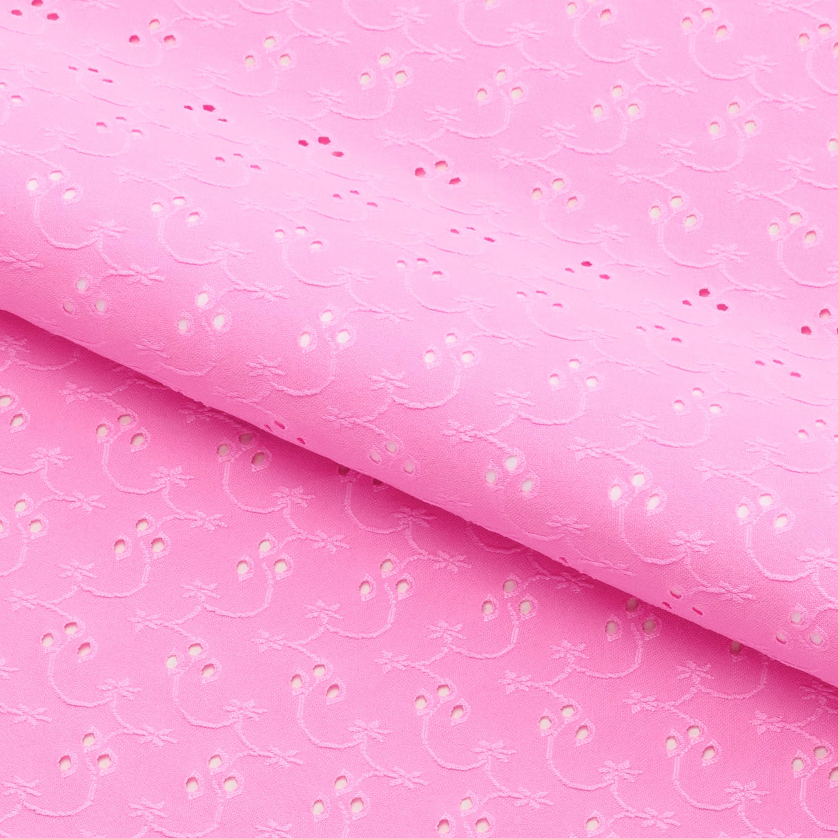 Eyelet Polyester Spandex Jacquard