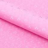Eyelet Polyester Spandex Jacquard
