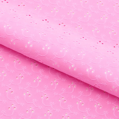 Eyelet Polyester Spandex Jacquard
