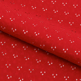 Eyelet Polyester Spandex Jacquard