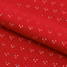 Eyelet Polyester Spandex Jacquard Fabric - Floral Pattern, 51" Width, 4-Way Stretch (1 Yard)