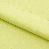 Eyelet Polyester Spandex Jacquard