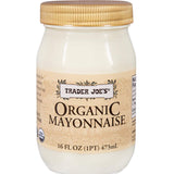 Trader Joe’s Organic Mayonnaise 16 Fl Oz