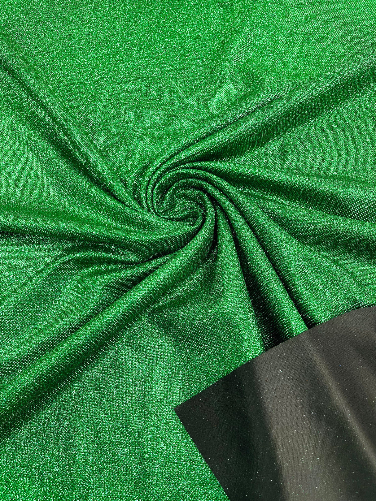 Stretch Shimmer Glitter Polyester Spandex Fabric - Shimmer Glitter, 58-60" Width (1 Yard)