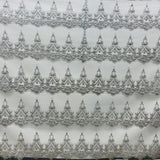 Glitter Mesh Fabric Turquoise