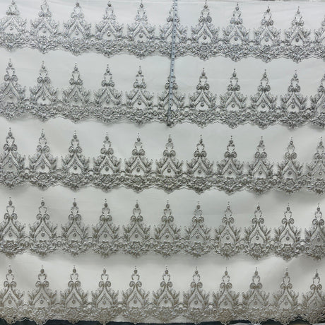 Glitter Mesh Fabric Turquoise