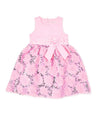 Fancy Dress Sequin Fabric - Fuchsia, Lilac, White, Girls Dress, Sizes 4-10 (1 Piece)