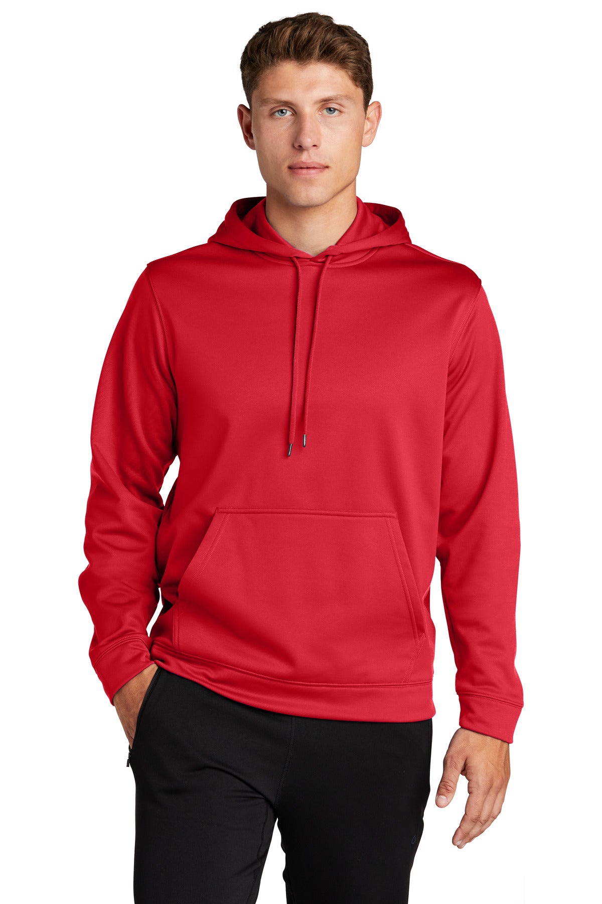 Sport-Tek® Sport-Wick® Fleece Hooded Pullover.