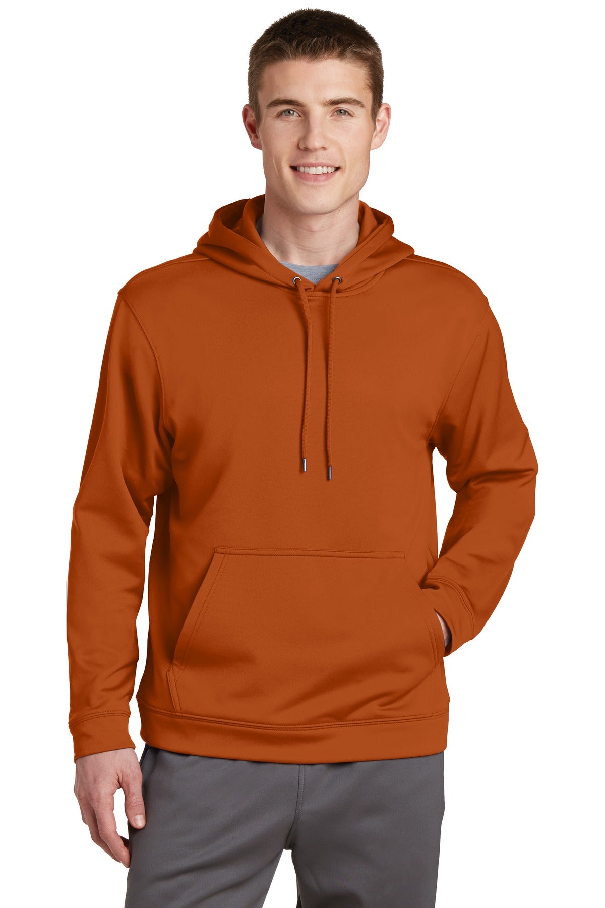 Sport-Tek® Sport-Wick® Fleece Hooded Pullover.