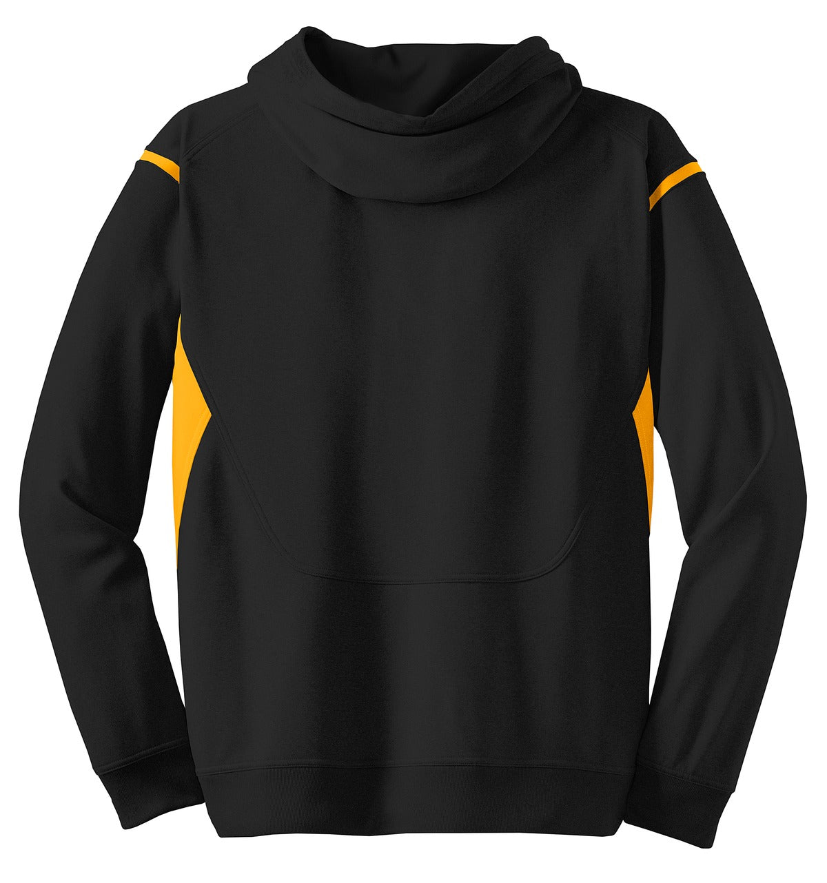 DISCONTINUED Sport-Tek® Tall Tech Fleece Colorblock Hooded Sweatshirt