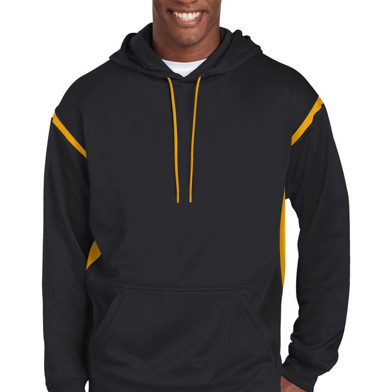Sport-Tek® Tall Tech Fleece Colorblock Hooded Sweatshirt
