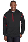 Sport-Tek® Tech Fleece Colorblock Hooded Sweatshirt