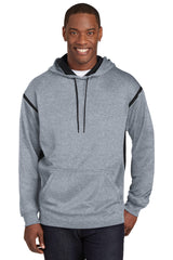 Sport-Tek® Tech Fleece Colorblock Hooded Sweatshirt