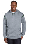 DISCONTINUED Sport-Tek® Tall Tech Fleece Colorblock Hooded Sweatshirt