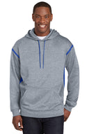 Sport-Tek® Tall Tech Fleece Colorblock Hooded Sweatshirt