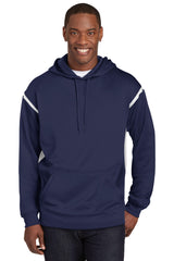 Sport-Tek® Tech Fleece Colorblock Hooded Sweatshirt