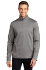 Port Authority ® Diamond Heather Fleece 1/4-Zip Pullover