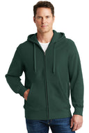 Sudadera con capucha Sport-Tek® Super pesada con cremallera completa.