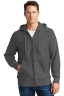 Sudadera con capucha Sport-Tek® Super pesada con cremallera completa.