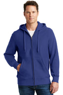 Sudadera con capucha Sport-Tek® Super pesada con cremallera completa.