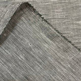 Pure Linen 2-Tone Melange Charcoal Ivory