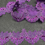 Beaded Corded Lace Trim