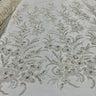 Beaded Embroidered Lace Mesh