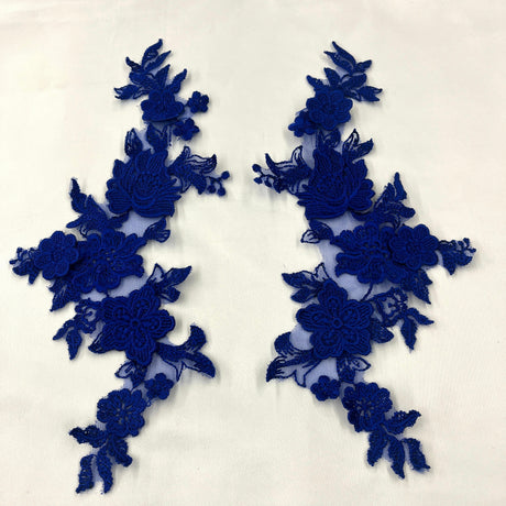 3D Floral Lace Applique Mesh