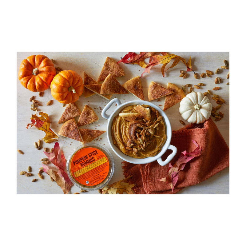 Pumpkin Spice Hummus – Sweet Dessert-Style Hummus with Pumpkin & Warm Spices