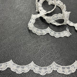 Beaded Corded Lace Trim