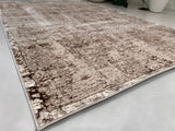 Color-Changing Polyester Viscose Blend Area Rug - Flat Weave, 100% Polyester / Machine Made / Made In Turkey, 5' 2" X 7' 5", 7' 8" X 10' 8" (1 Unit)