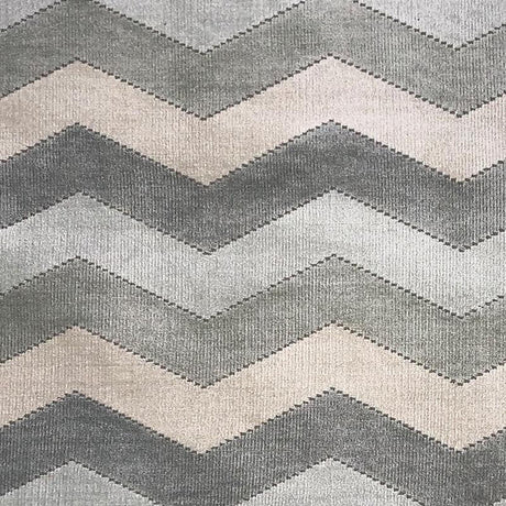 Fabiana Cut Velvet Fabric - Zigzag Chevron, Multi Colored, 55" Width (1 Yard)