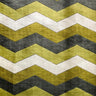 Fabiana Cut Velvet Fabric - Zigzag Chevron, Multi Colored, 55" Width (1 Yard)